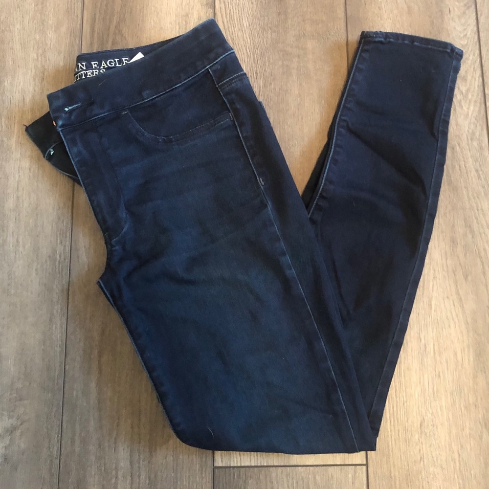Blue Jeggings